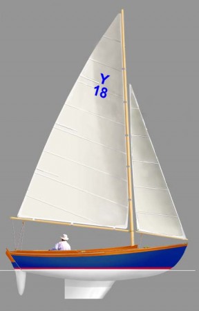 The YORK 18 will be trimmed out in beautiful varnished teak.