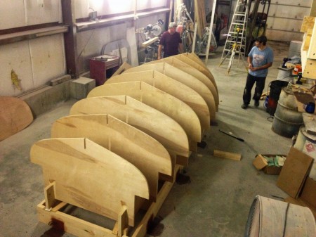 Starting the Hull Mold