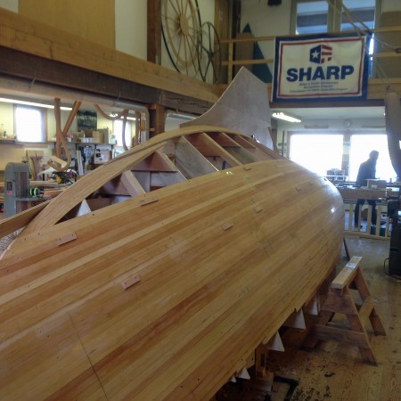 Nat Herreshoff invented a beautiful shape when he designed SADIE