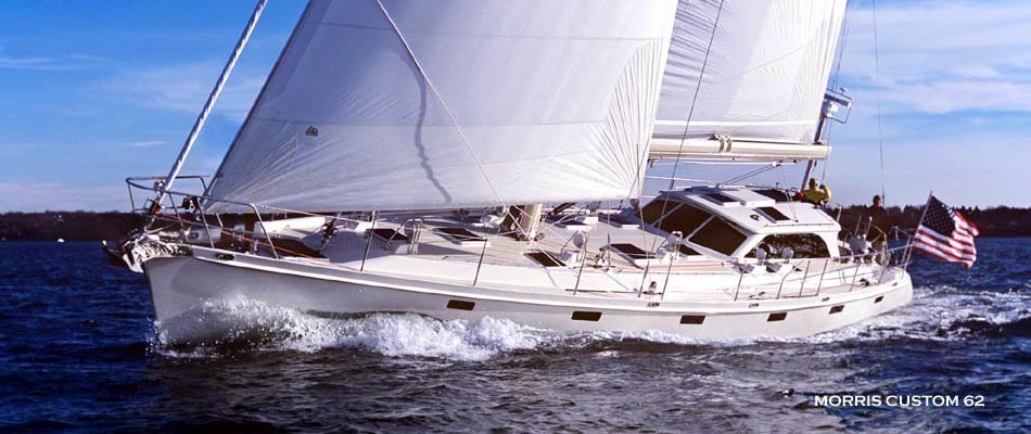 Visions of Johanna -- 62' Morris Yacht : designed by Chuck Paine