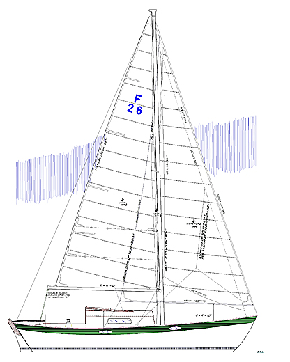 frances 26 sailboat for sale