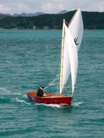 REDWING sailing downwind