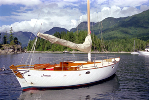 JEANNETTE was built and sails near Victoria, BC.